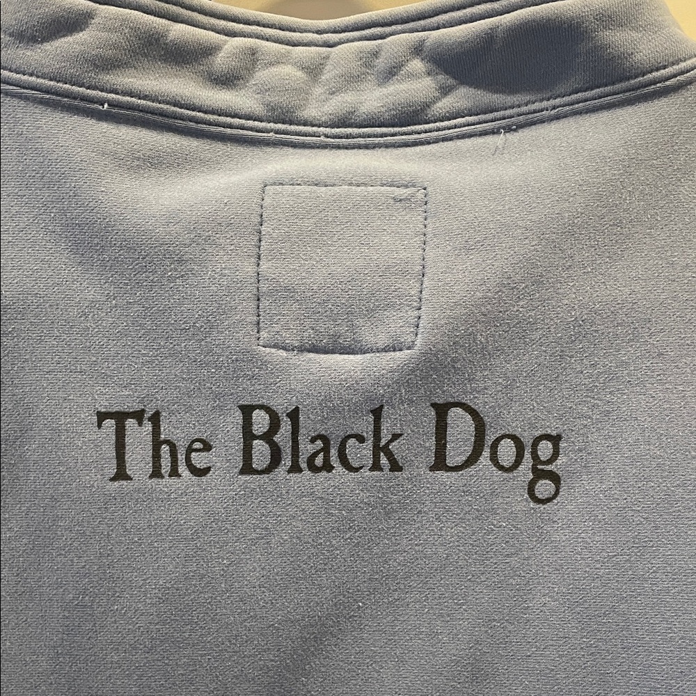The Black Dog Heavyweight Fishermans Pullover Sweatshirt M. - Picture 6 of 8